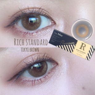 RICH STANDARD Premium TokyoBrown 日抛10片裝